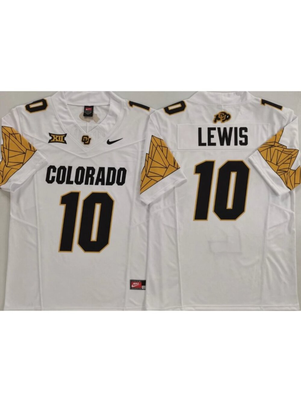 Julian Lewis White Jersey Stitched Vapor